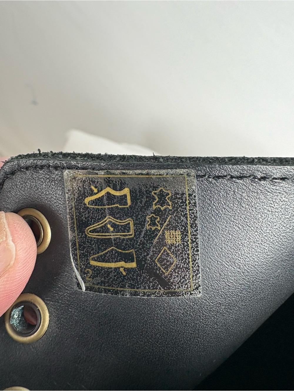 Dr. Martens Black Lace-Up Combat Boots - Picture 9 of 10